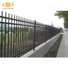 garden metal pressed top wrought iron fence panels